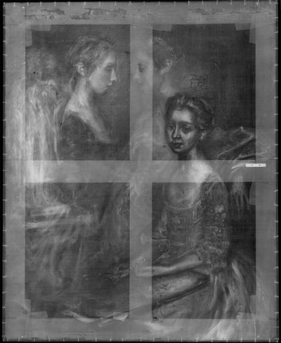 X-ray Image of Portrait of the Artist
